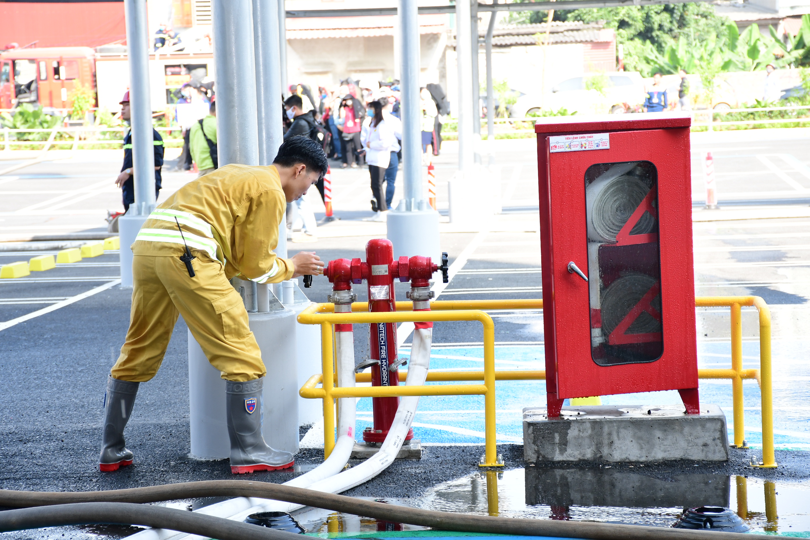 Chú trọng phát triển hệ thống mạng lưới giao thông, nguồn nước phục vụ phòng cháy chữa cháy